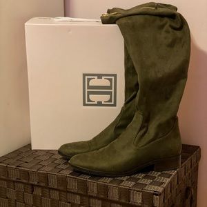 Ivanka Trump Livi Boot Green Size 7